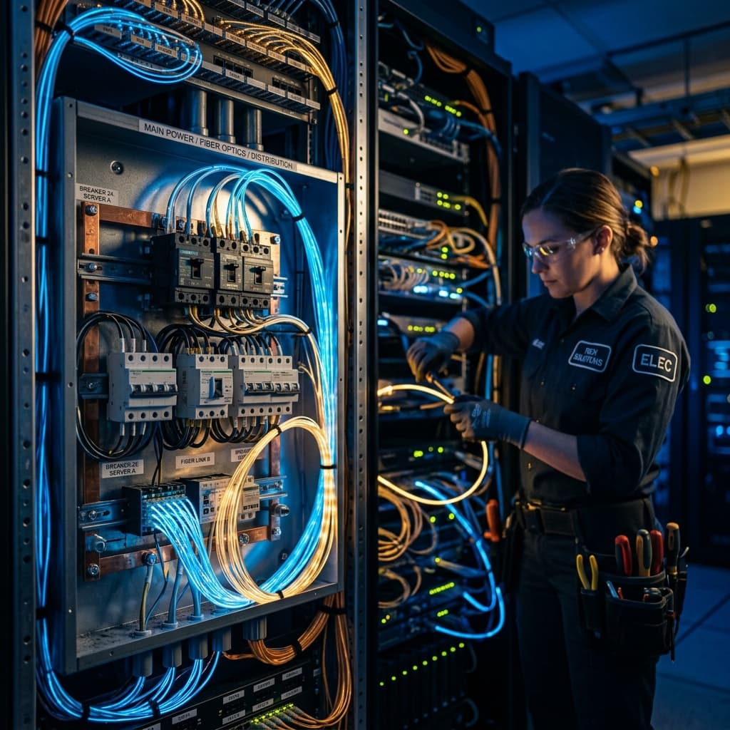 Premium Electrician Background